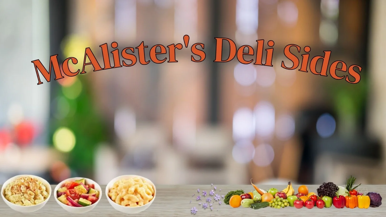 McAlister's Deli Sides