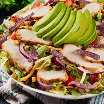 Southwest Chicken & Avocado Salad